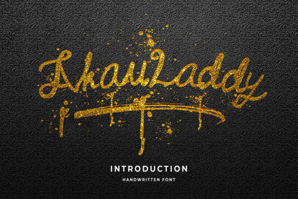 Akau Laddy: A Timeless Handwritten Font for Elegant Branding