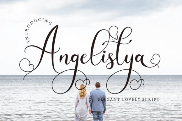Angelistya: A Handwritten Font for Elegant Web Design
