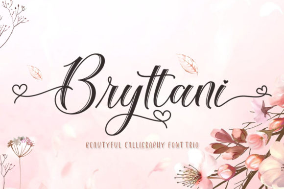 Bryttani: A Handwritten Font for Elegant Editorial Design