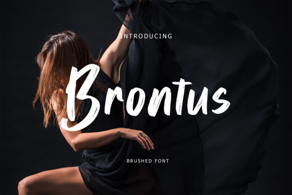 Discover Brontus: A Handwritten Font for Elegant Design