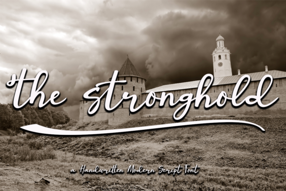 Discover The Stronghold: A Handwritten Font for Crafters