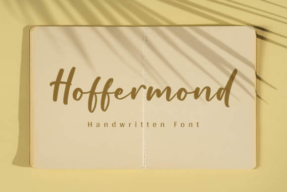 Discovering Hoffermond: A Handwritten Font for Modern Publishing