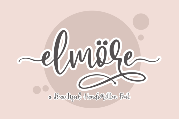 Elevate Your Brand with Elmore: A Premium Script Font