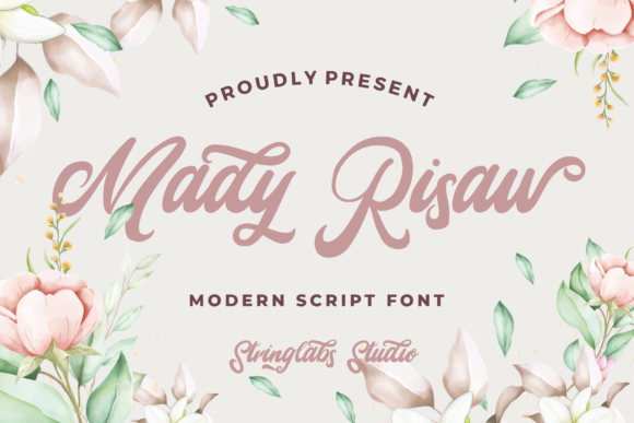 Elevate Your Craft with Mady Risaw: A Delicate Handwritten Font