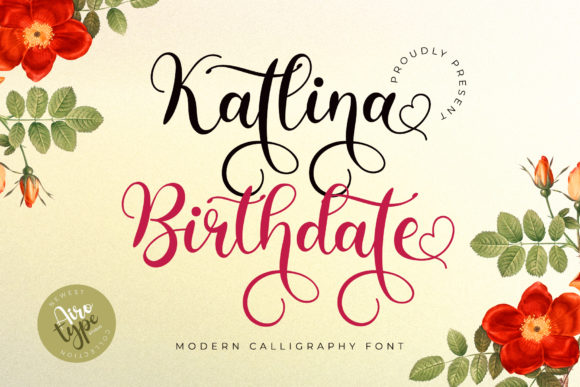 Elevate Your Editorial Design with Katlina Birthdate Font