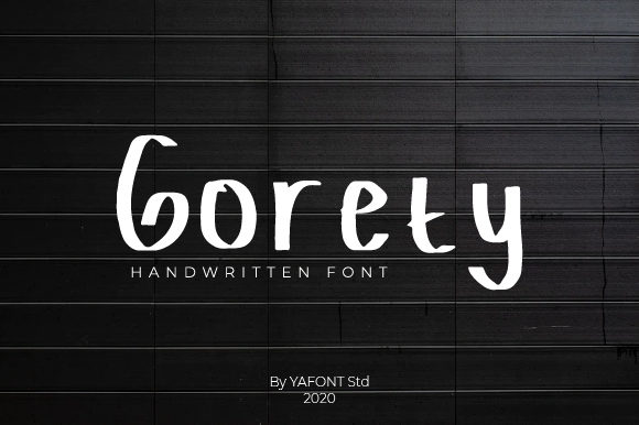 Enhance Your Campaigns with Gorety: A Versatile Handwritten Font