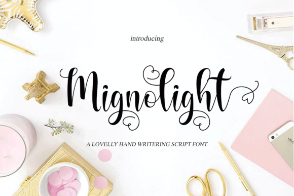 Enhance Your Campaigns with Mignolight: A Premium Script Font
