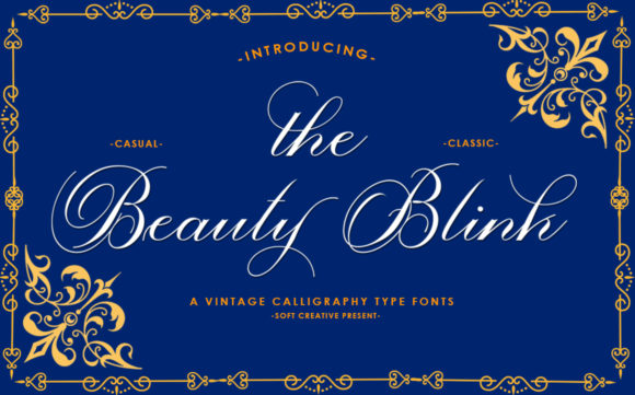 Enhance Your Campaigns with The Beauty Blink Font