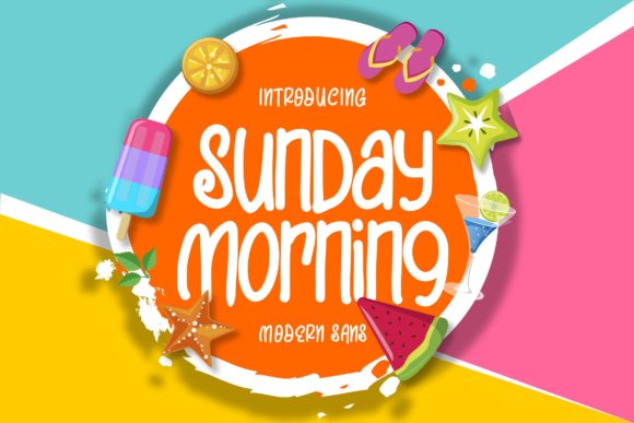 Explore Sunday Morning: A Versatile Handwritten Font for Creative Projects