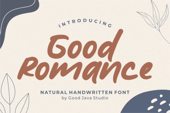 Good Romance: A Handwritten Font for Elegant Branding