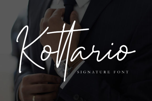 Kottario: A Delicate and Timeless Handwritten Font