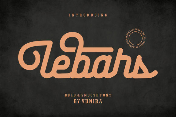 Lebars: The Perfect Handwritten Font for Polished Branding