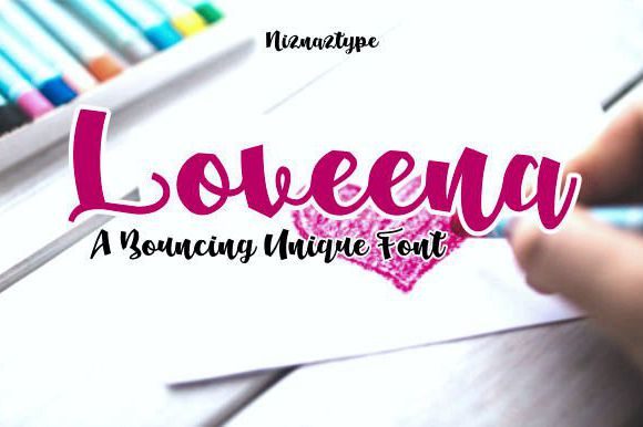 Loveena: The Perfect Handwritten Font for Your Brand