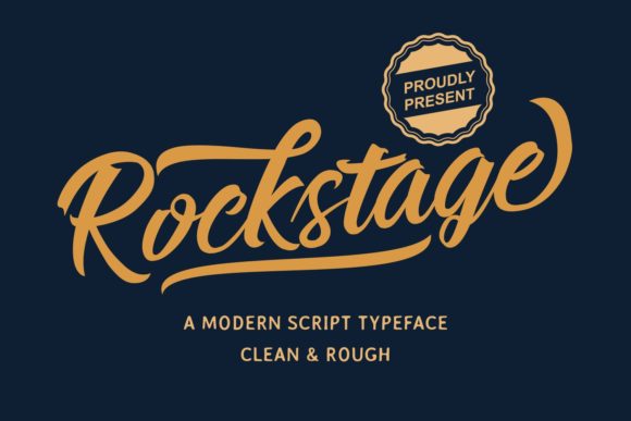 Rockstage: A Handwritten Font for Crafters and Creators
