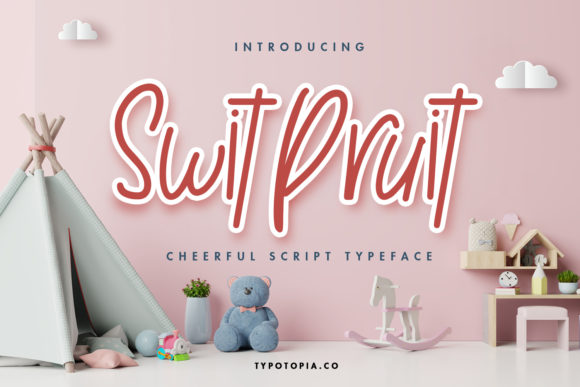 Swit Pruit: A Handwritten Font for Captivating Visuals