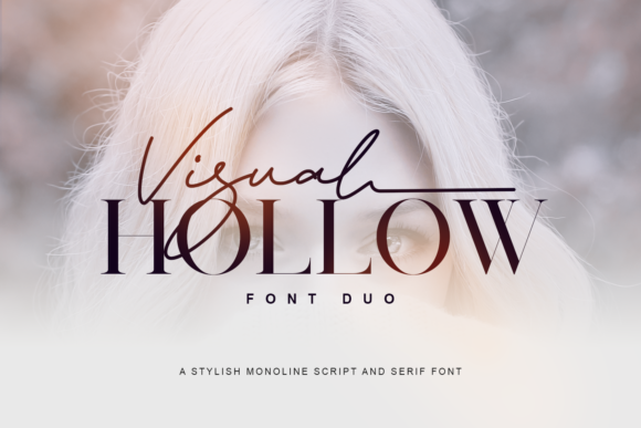Visual Hollow: A Versatile Font for Modern Web Design