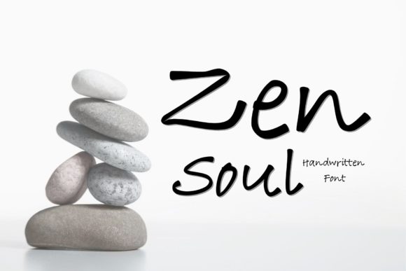 Zen Soul: A Handwritten Font for Creative Web Design